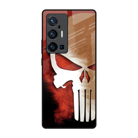 Red Skull Glossy Case for Vivo X70 Pro Plus