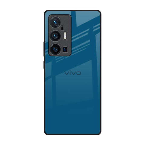 Cobalt Blue Glossy Case for Vivo X70 Pro Plus
