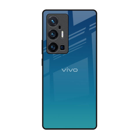 Celestial Blue Glossy Case For Vivo X70 Pro Plus