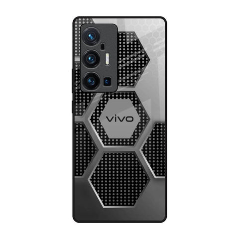 Hexagon Style Glossy Case For Vivo X70 Pro Plus