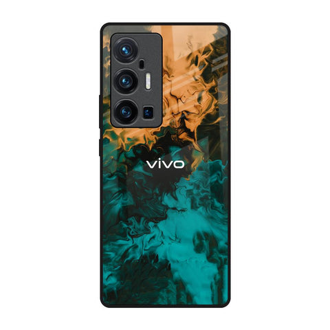 Watercolor Wave Glossy Case for Vivo X70 Pro Plus