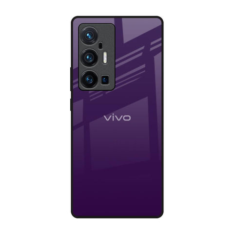 Dark Purple Glossy Case for Vivo X70 Pro Plus