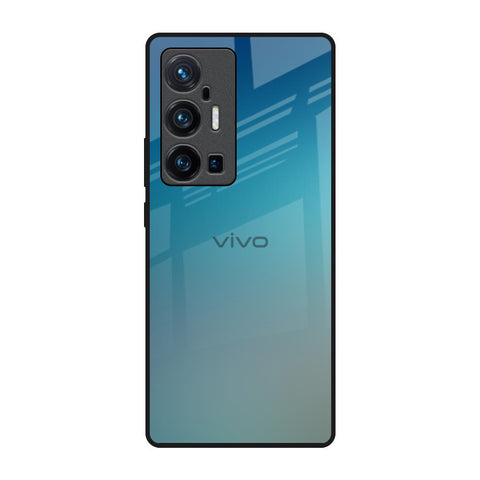 Sea Theme Gradient Glossy Case for Vivo X70 Pro Plus
