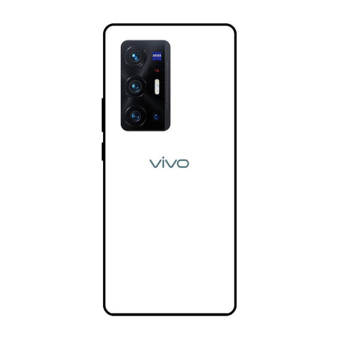 Arctic White Glossy Case for Vivo X70 Pro Plus