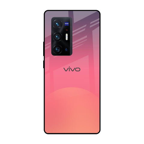 Sunset Orange Glossy Case for Vivo X70 Pro Plus