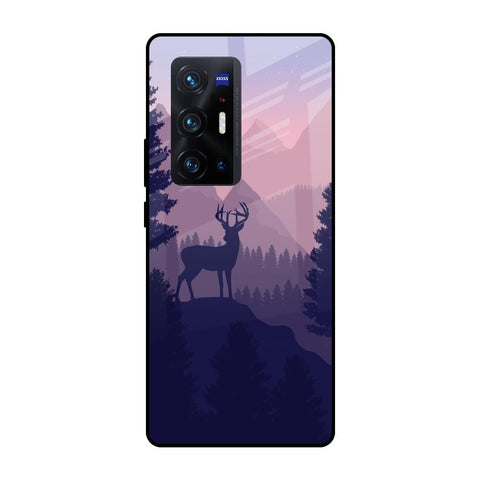 Deer In Night Glossy Case For Vivo X70 Pro Plus