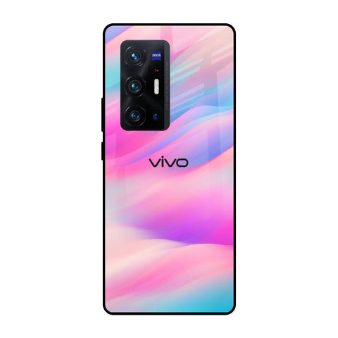 Colorful Waves Glossy case for Vivo X70 Pro Plus