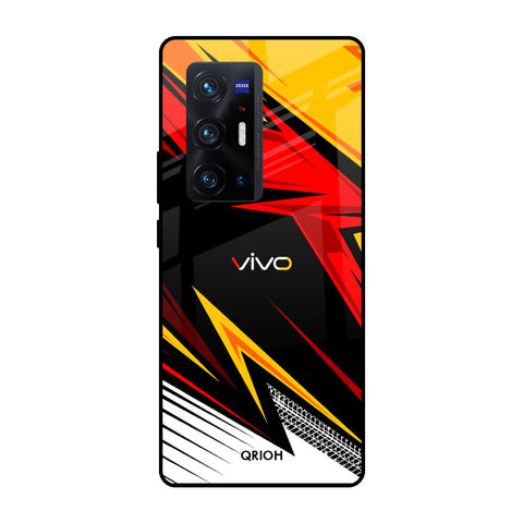 Race Jersey Pattern Glossy Case For Vivo X70 Pro Plus