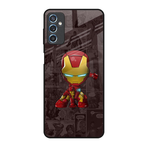 Angry Baby Super Hero Glossy Case for Samsung Galaxy M52 5G