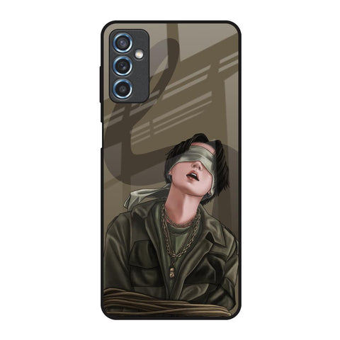 Blind Fold Glossy Case for Samsung Galaxy M52 5G