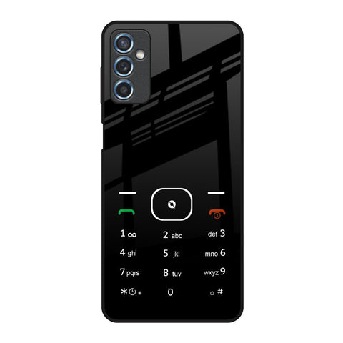 Classic Keypad Pattern Glossy Case for Samsung Galaxy M52 5G