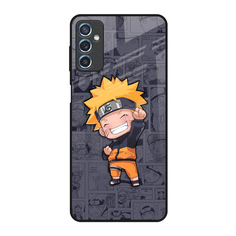 Orange Chubby Glossy Case for Samsung Galaxy M52 5G