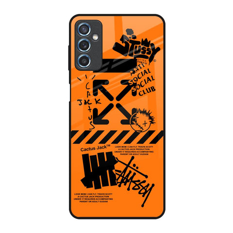 Anti Social Club Glossy Case for Samsung Galaxy M52 5G
