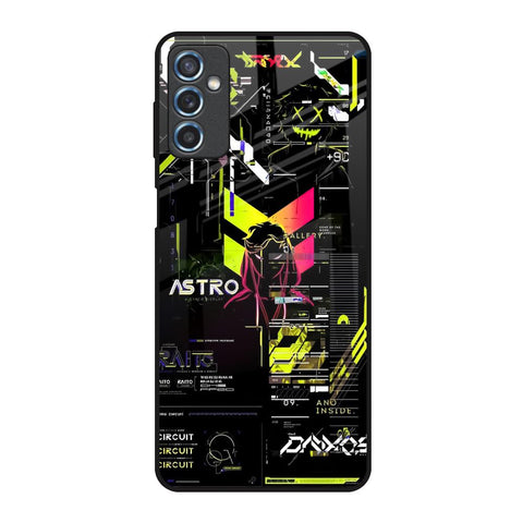 Astro Glitch Glossy Case for Samsung Galaxy M52 5G