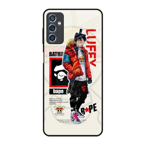 Bape Luffy Glossy Case for Samsung Galaxy M52 5G