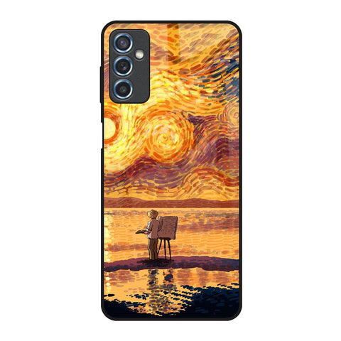 Sunset Vincent Glossy Case for Samsung Galaxy M52 5G