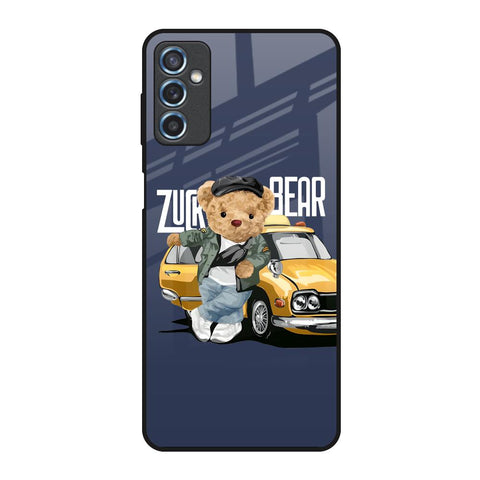 Adventurous Bear Glossy Case for Samsung Galaxy M52 5G