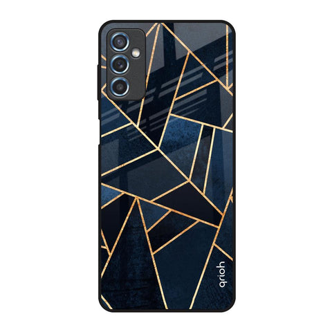 Abstract Tiles Glossy Case for Samsung Galaxy M52 5G
