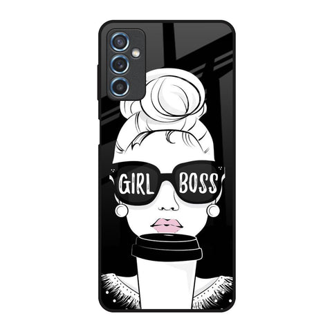 Girl Boss Glossy Case For Samsung Galaxy M52 5G