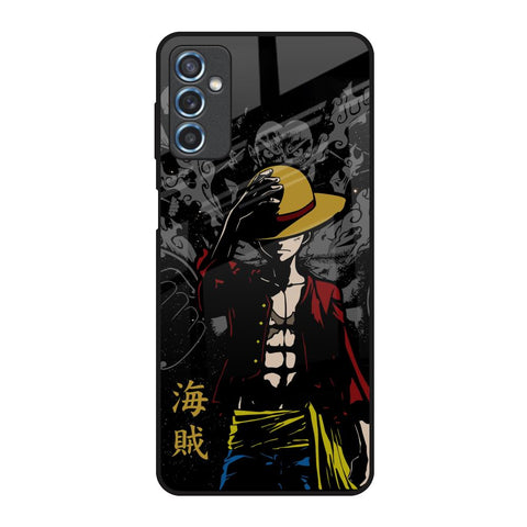 Dark Luffy Glossy Case for Samsung Galaxy M52 5G