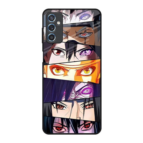 Anime Eyes Glossy Case for Samsung Galaxy M52 5G