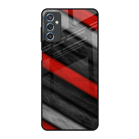 Soft Wooden Texture Glossy Case for Samsung Galaxy M52 5G