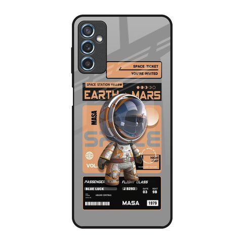 Space Ticket Glossy Case for Samsung Galaxy M52 5G