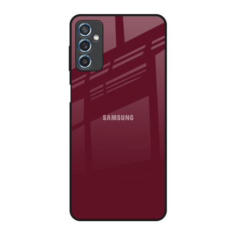 Classic Burgundy Glossy Case for Samsung Galaxy M52 5G