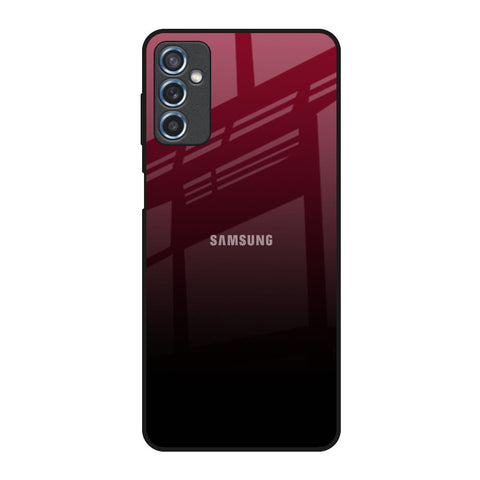 Wine Red Glossy Case For Samsung Galaxy M52 5G
