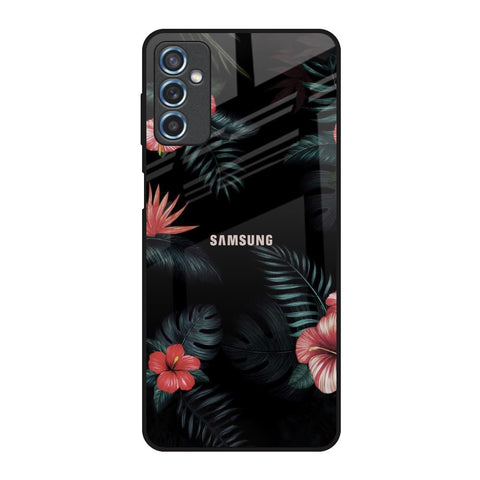Tropical Art Flower Glossy Case for Samsung Galaxy M52 5G