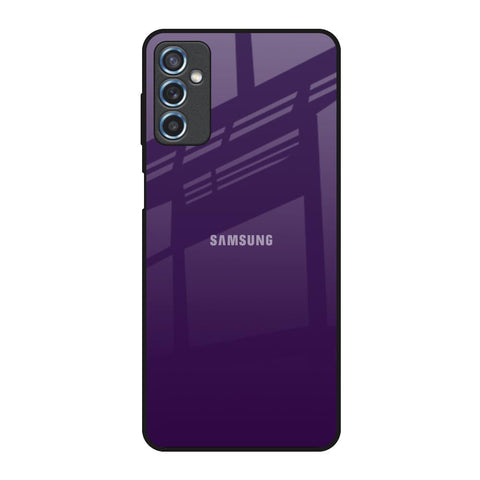 Dark Purple Glossy Case for Samsung Galaxy M52 5G
