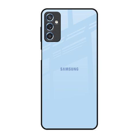 Pastel Sky Blue Glossy Case for Samsung Galaxy M52 5G