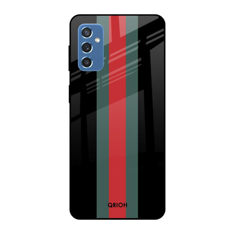 Vertical Stripes Glossy Case for Samsung Galaxy M52 5G
