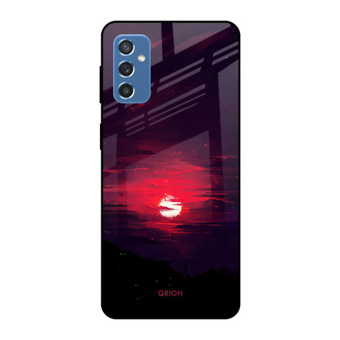 Morning Red Sky Glossy Case For Samsung Galaxy M52 5G