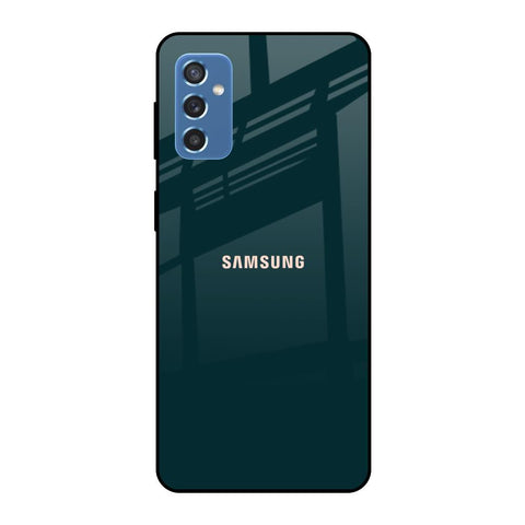 Hunter Green Glossy Case For Samsung Galaxy M52 5G