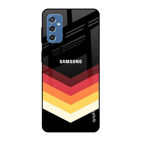 Abstract Arrow Pattern Glossy Case For Samsung Galaxy M52 5G
