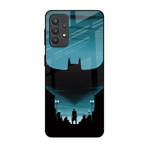 Cyan Bat Glossy Case for Samsung Galaxy M32 5G