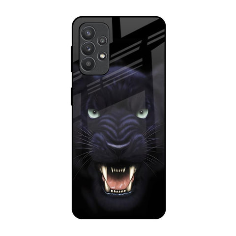 Angry Black Leopard Glossy Case for Samsung Galaxy M32 5G
