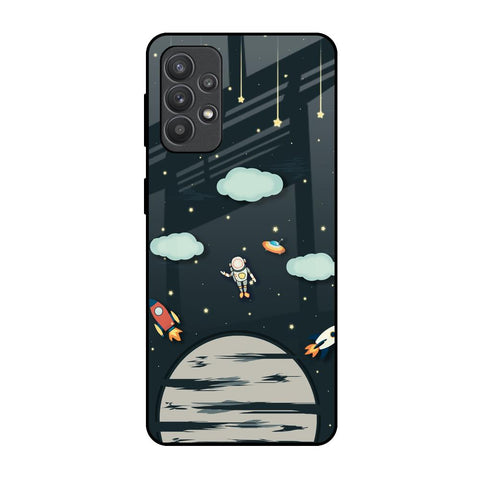 Astronaut Dream Glossy Case For Samsung Galaxy M32 5G