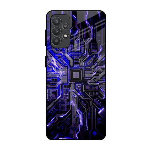 Techno Color Pattern Glossy Case For Samsung Galaxy M32 5G