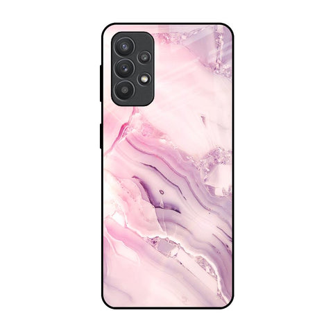 Diamond Pink Gradient Glossy Case For Samsung Galaxy M32 5G
