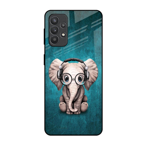 Adorable Baby Elephant Glossy Case For Samsung Galaxy M32 5G