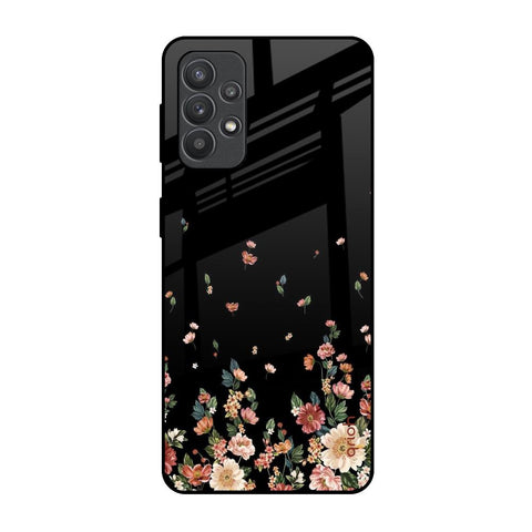 Floating Floral Print Glossy Case for Samsung Galaxy M32 5G