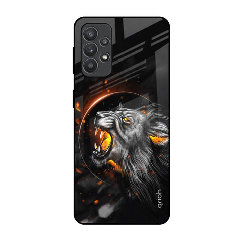 Aggressive Lion Glossy Case for Samsung Galaxy M32 5G