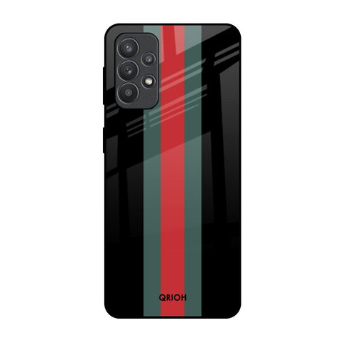 Vertical Stripes Glossy Case for Samsung Galaxy M32 5G