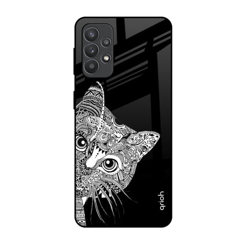 Kitten Mandala Glossy Case for Samsung Galaxy M32 5G