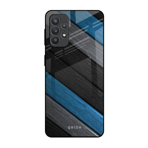 Multicolor Wooden Effect Glossy Case for Samsung Galaxy M32 5G