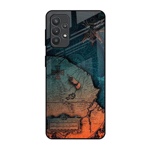 Geographical Map Glossy Case for Samsung Galaxy M32 5G