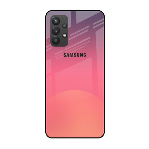 Sunset Orange Glossy Case for Samsung Galaxy M32 5G