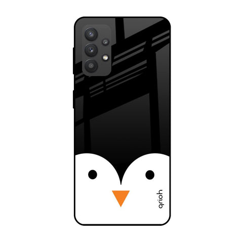 Cute Penguin Glossy Case for Samsung Galaxy M32 5G